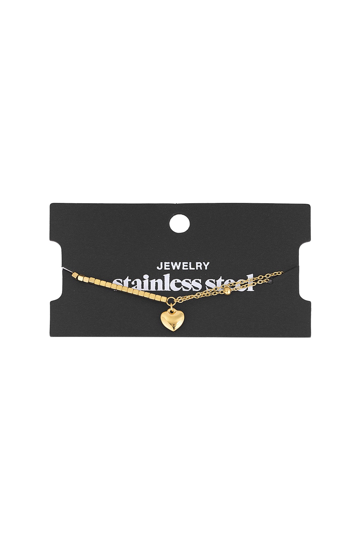 Pulsera Corazón Refugio - Color Oro