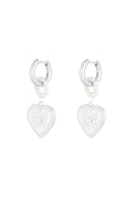 Elegant Drop Earrings in Silver & Gold - Timeless Style