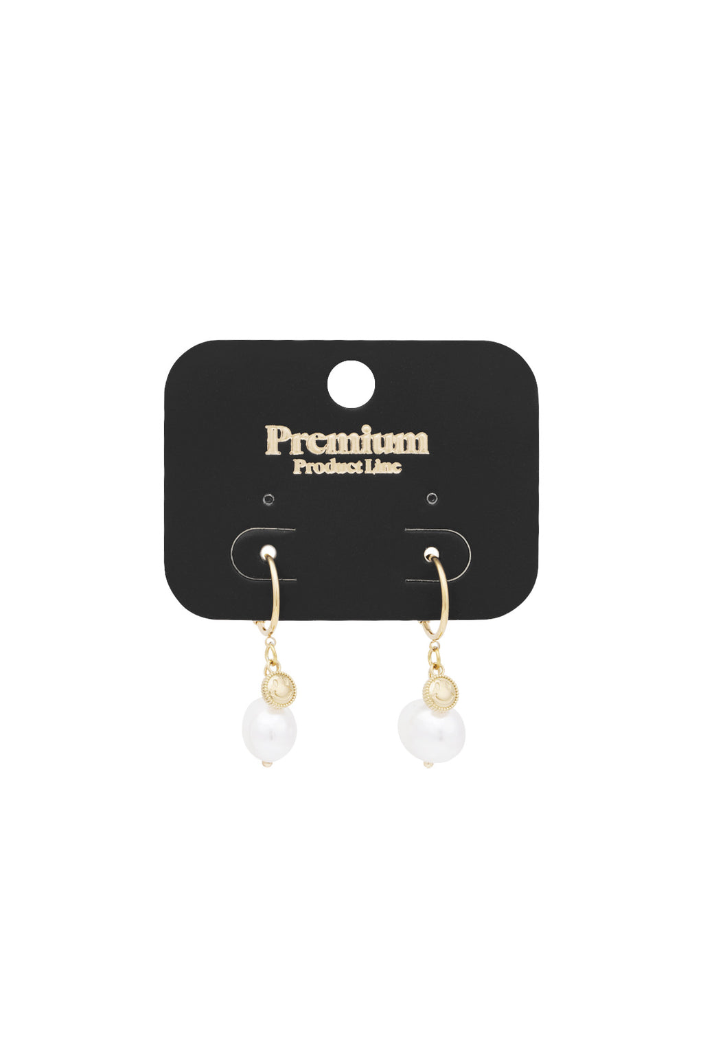 Elegant Smiling Face Drop Earrings for Daily Wear