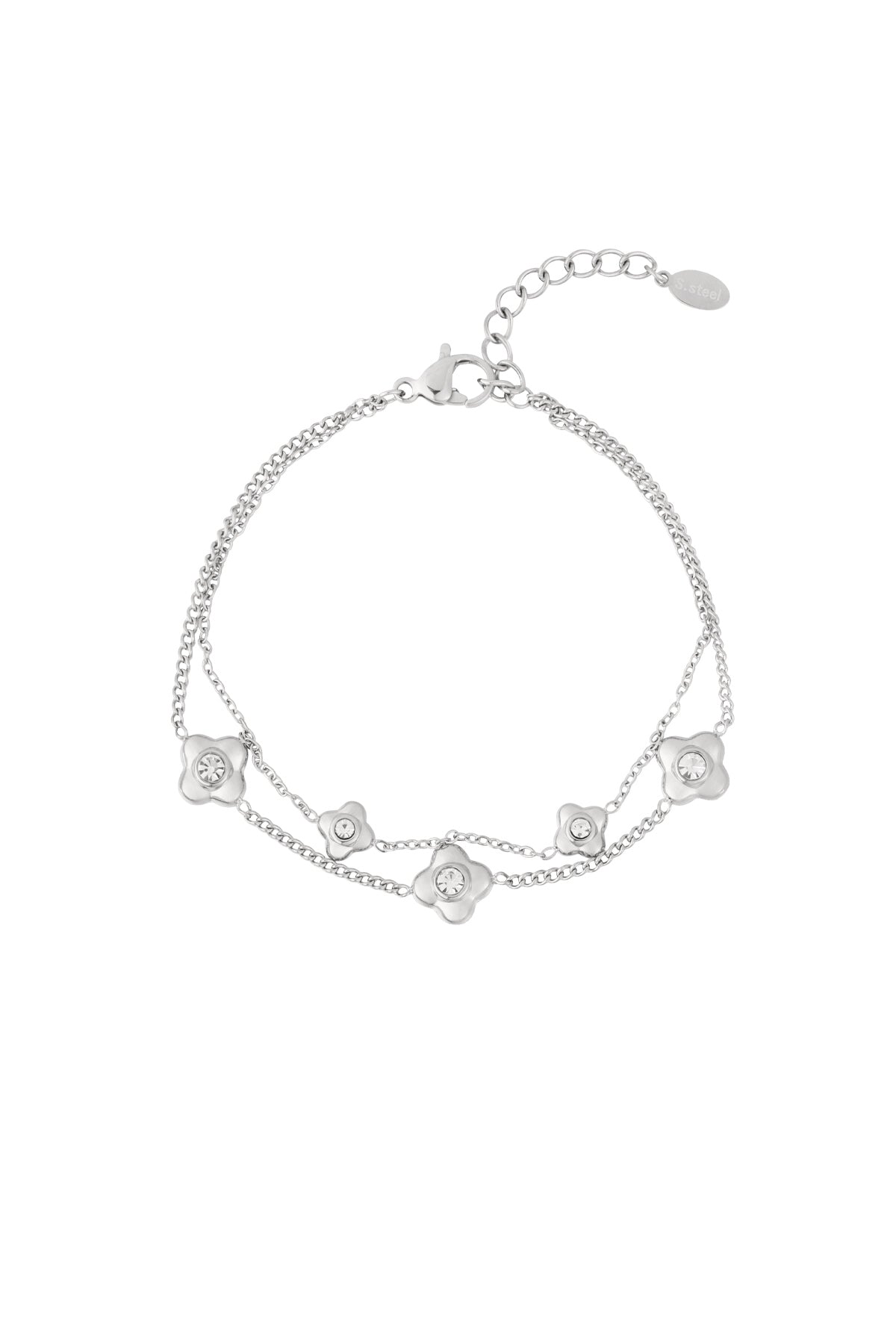 pulsera floreada
