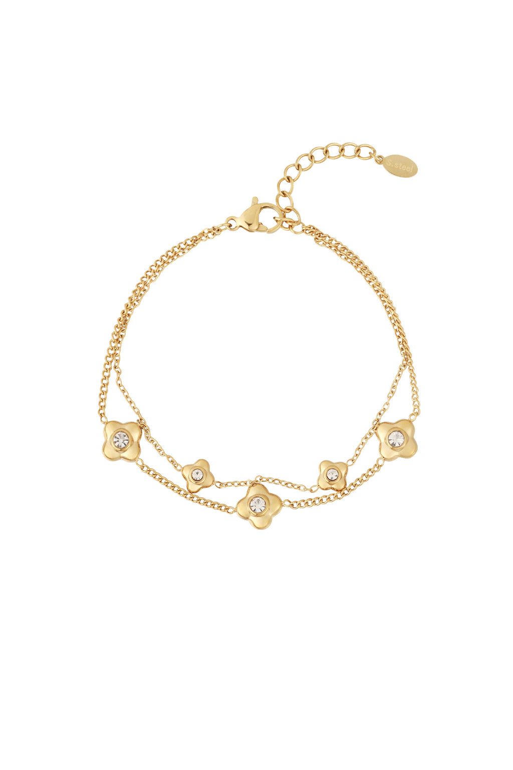 pulsera floreada
