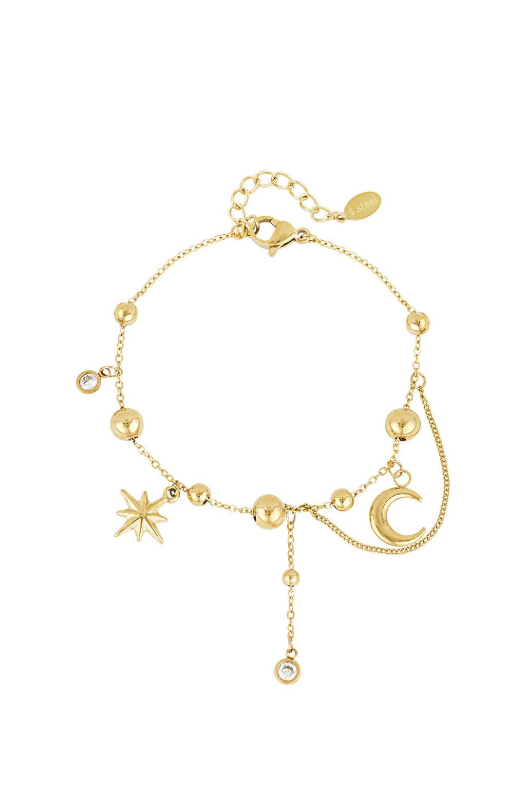 Elegant Charm Bracelets in Silver & Gold