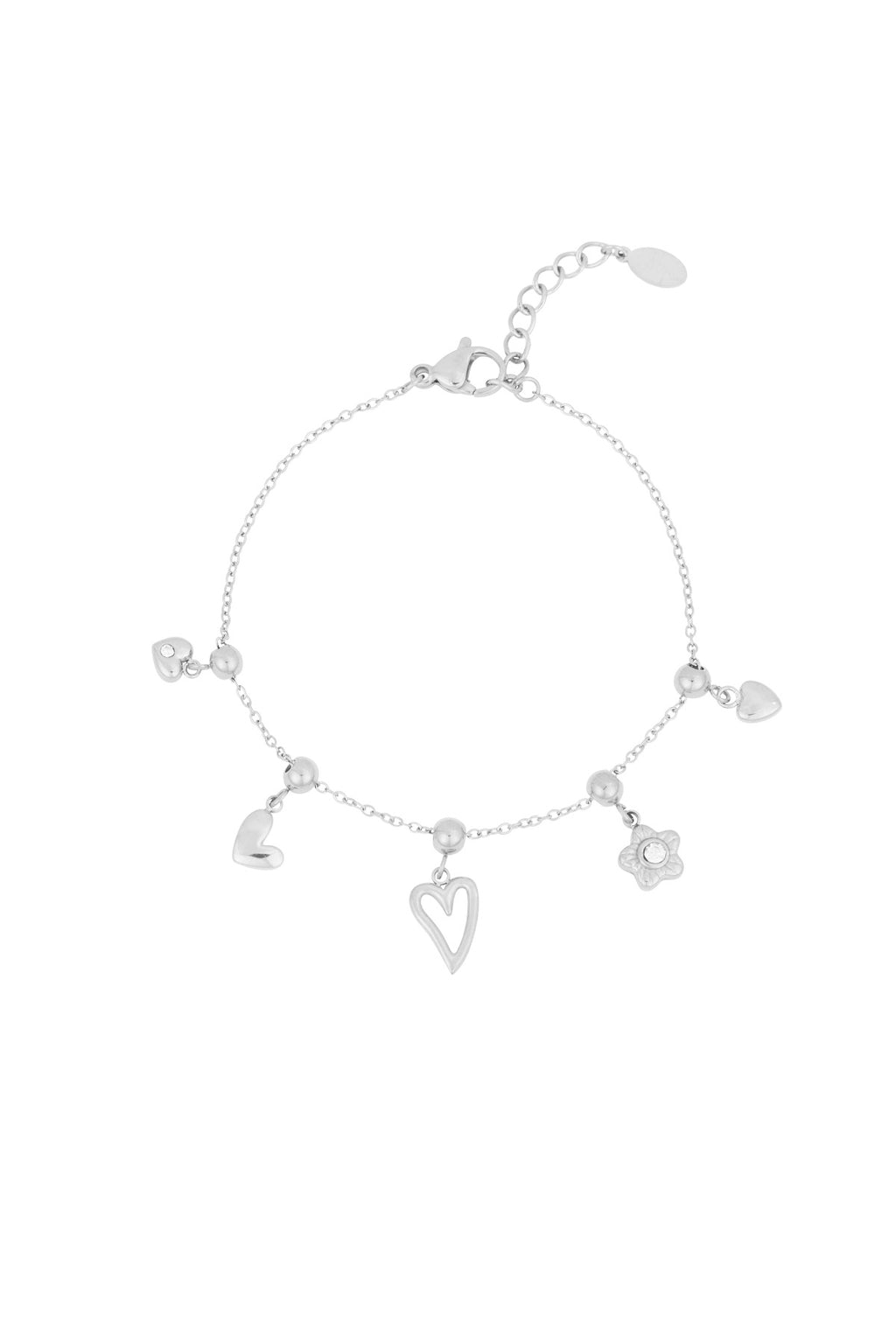 Elegant Charm Bracelets in Silver & Gold