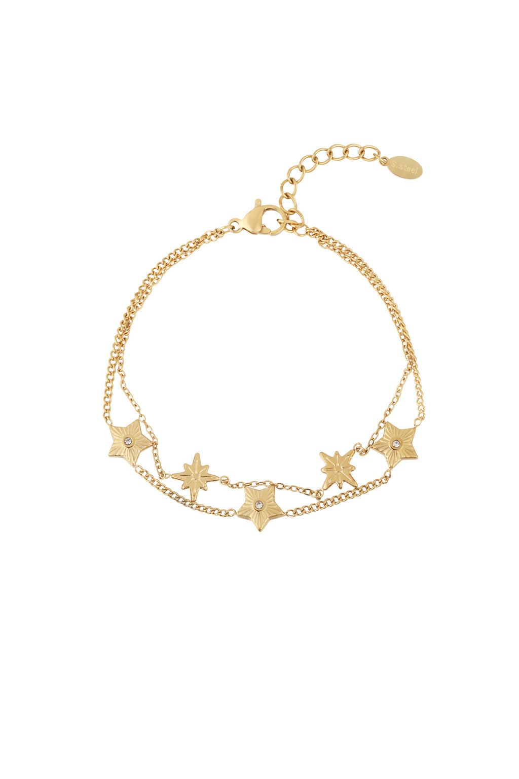 Elegant Star Charm Bracelet for Everyday Sparkle