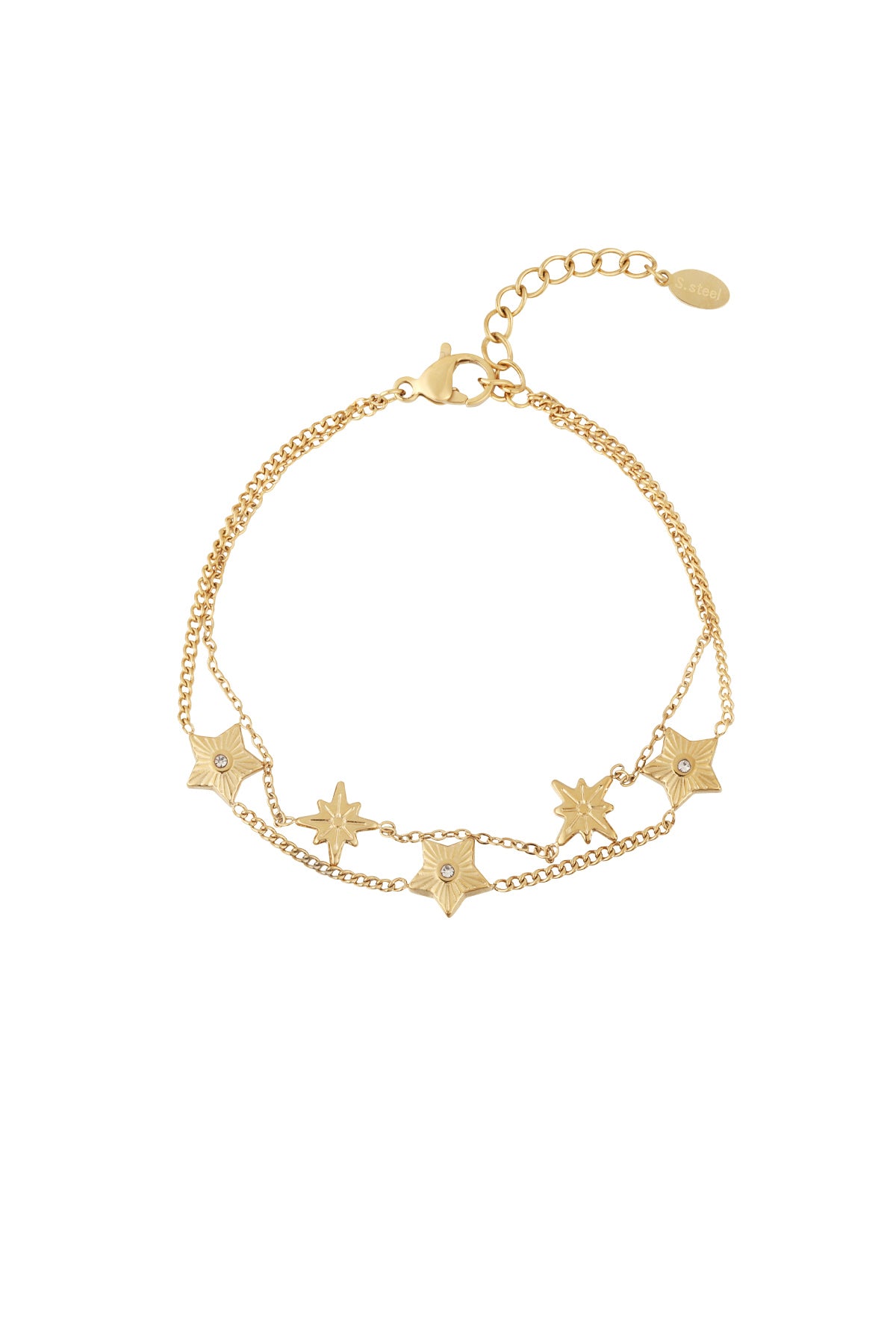 Elegant Star Charm Bracelet for Everyday Sparkle