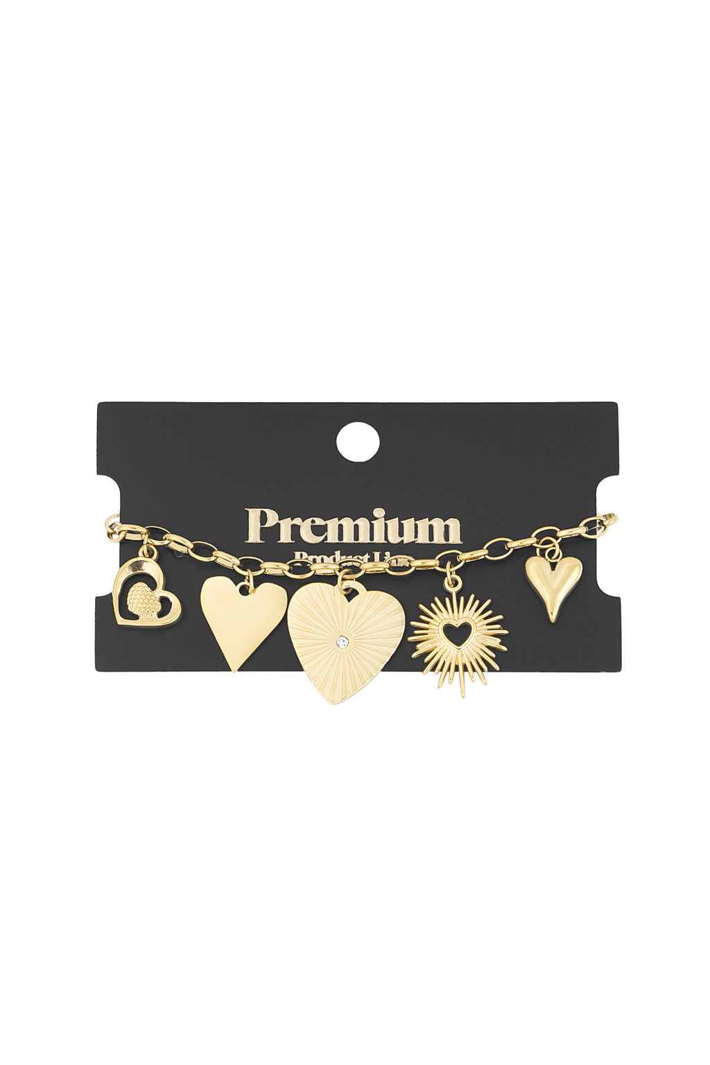 Elegant Gold Charm Bracelet for Stylish Women