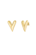 Elegant Mini Stud Earrings - Silver & Gold