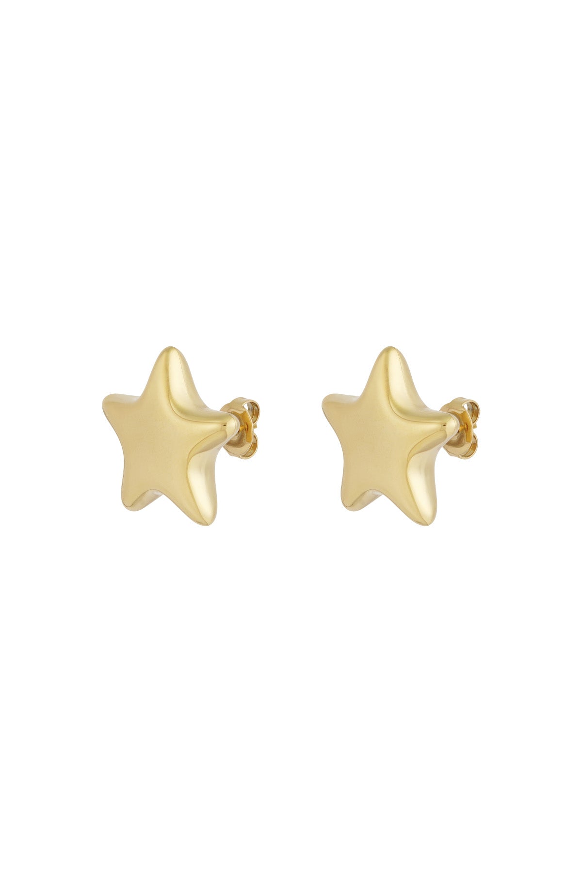 Elegant Mini Stud Earrings in Silver & Gold