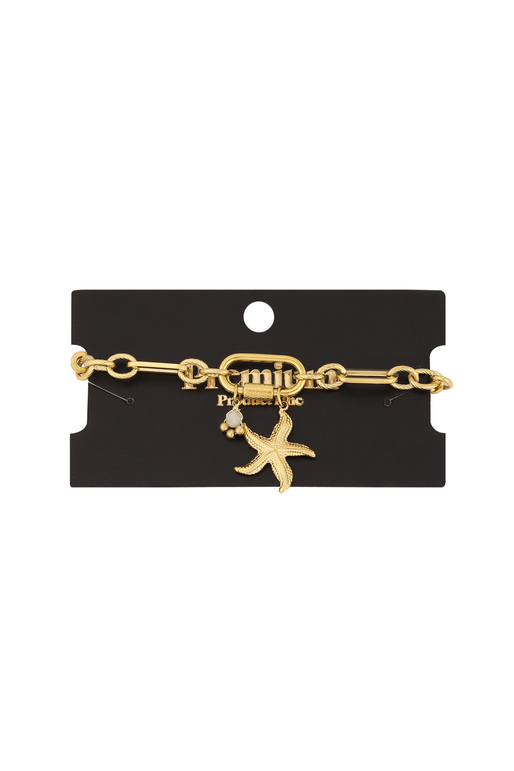 pulsera estrella de mar en el mar