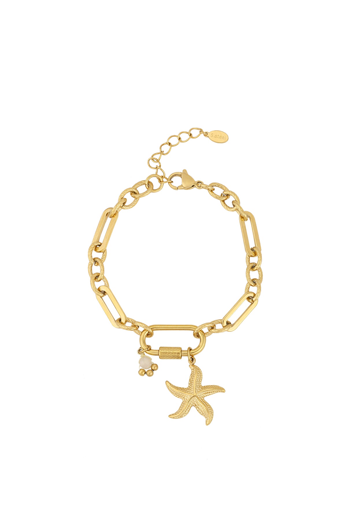 pulsera estrella de mar en el mar