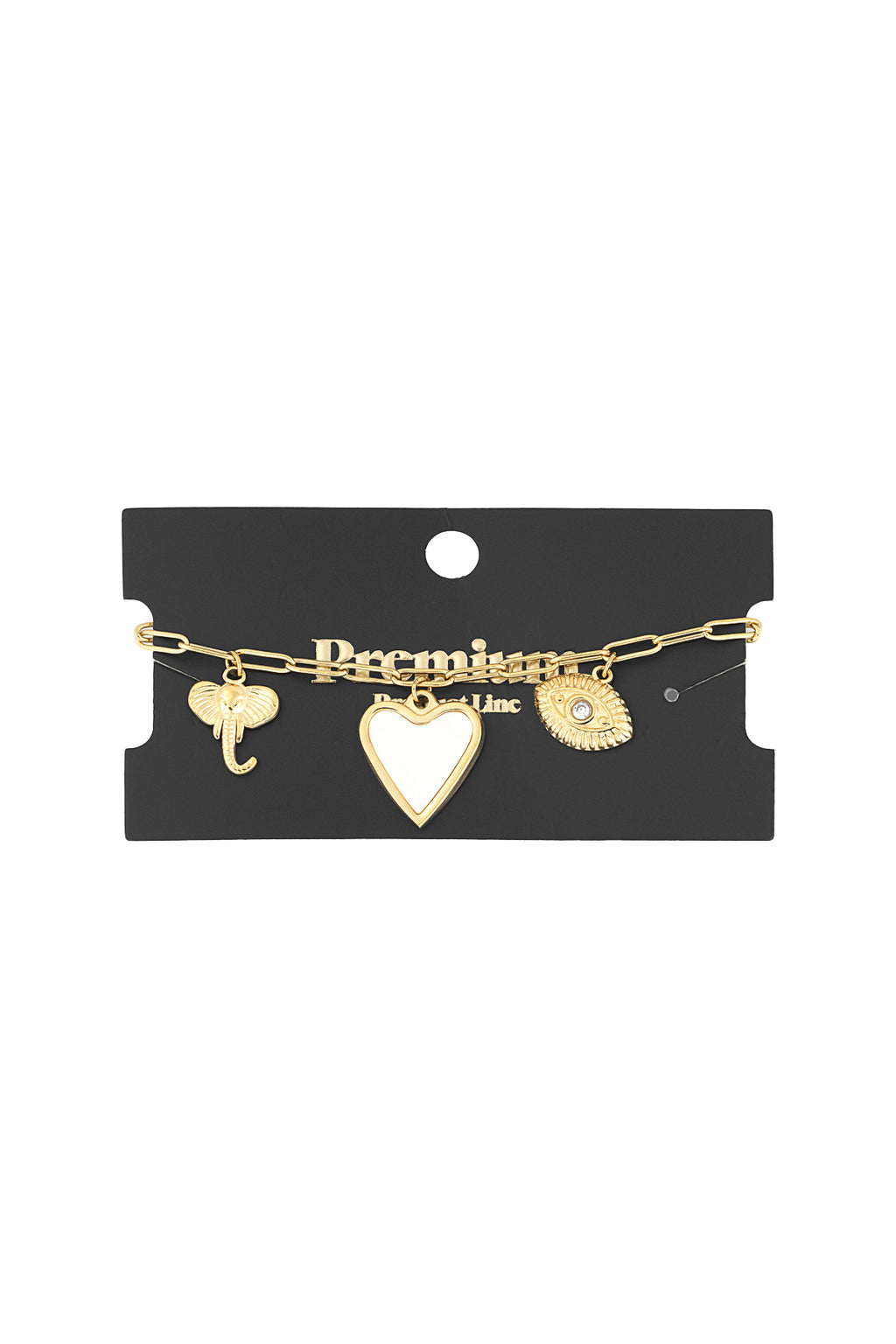 Elegant Charm Bracelets in Silver & Gold