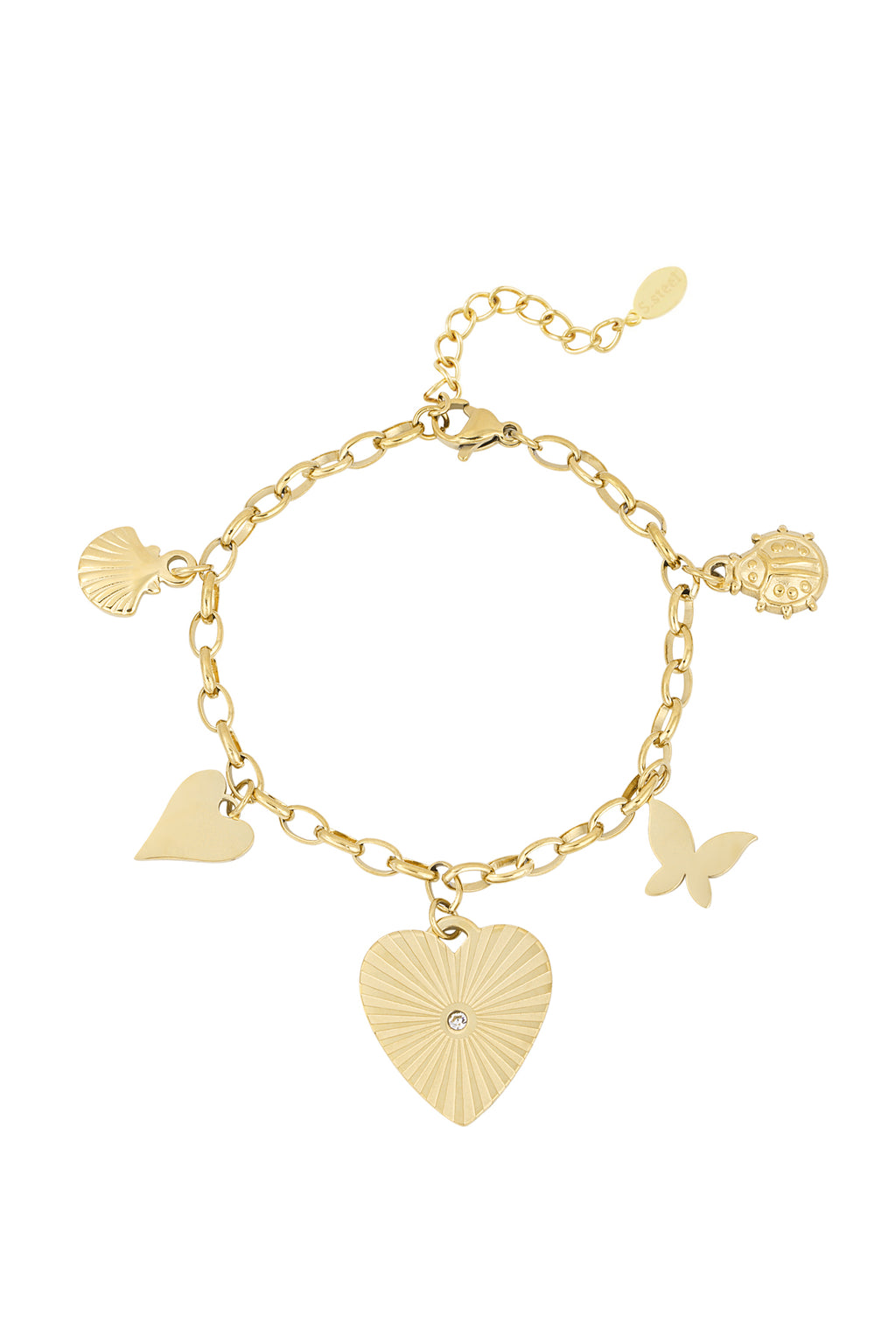Pulsera Abrazo de Amor - Color Oro