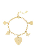 Pulsera Abrazo de Amor - Color Oro