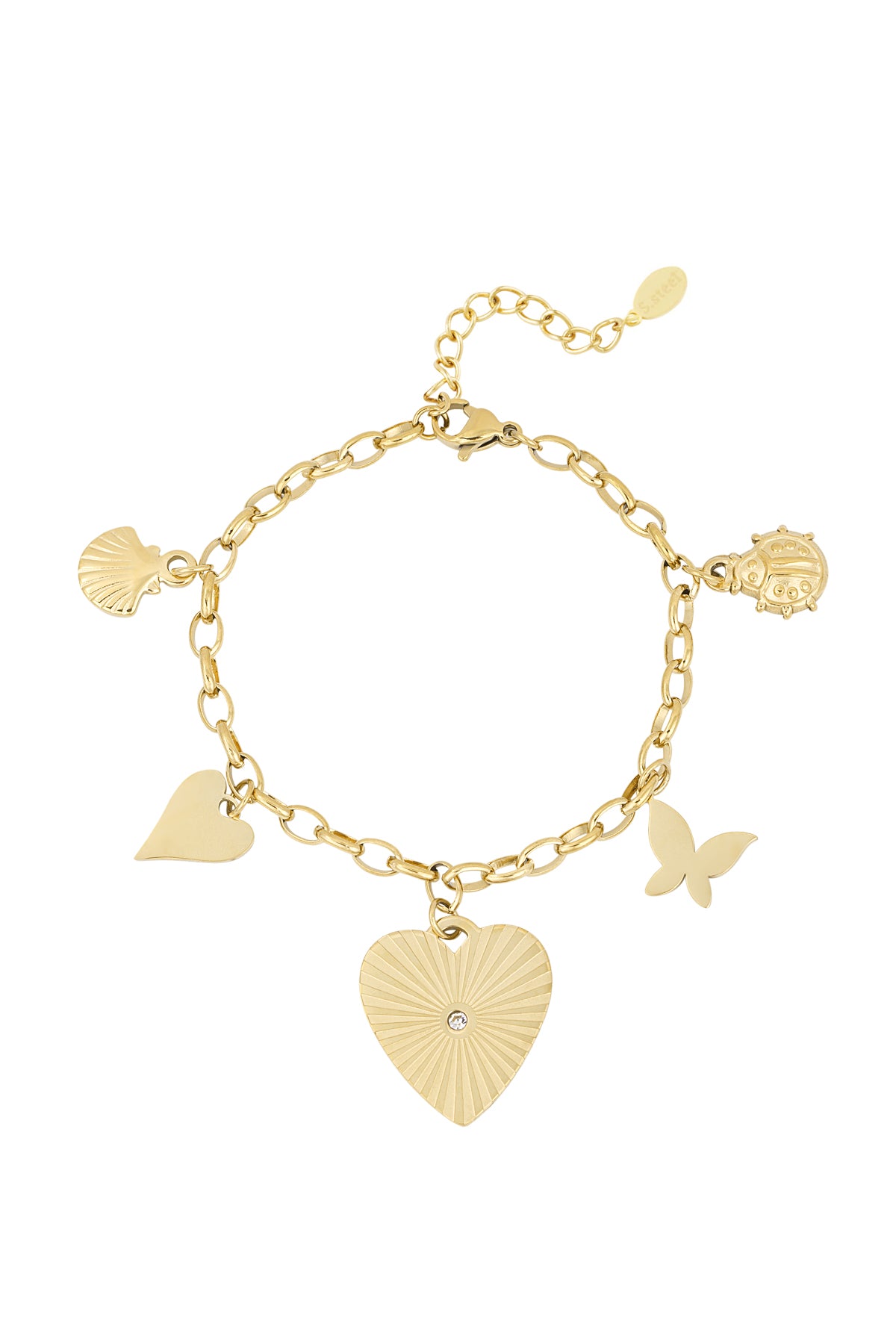 Pulsera Abrazo de Amor - Color Oro