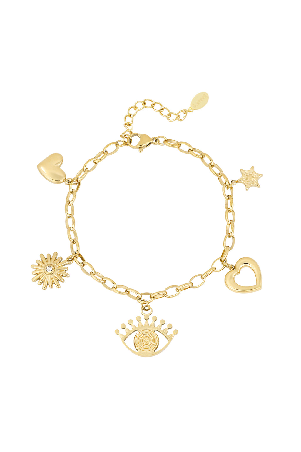 pulsera charm wonderland