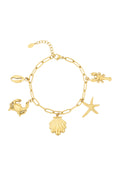 Elegant Charm Bracelets in Silver & Gold