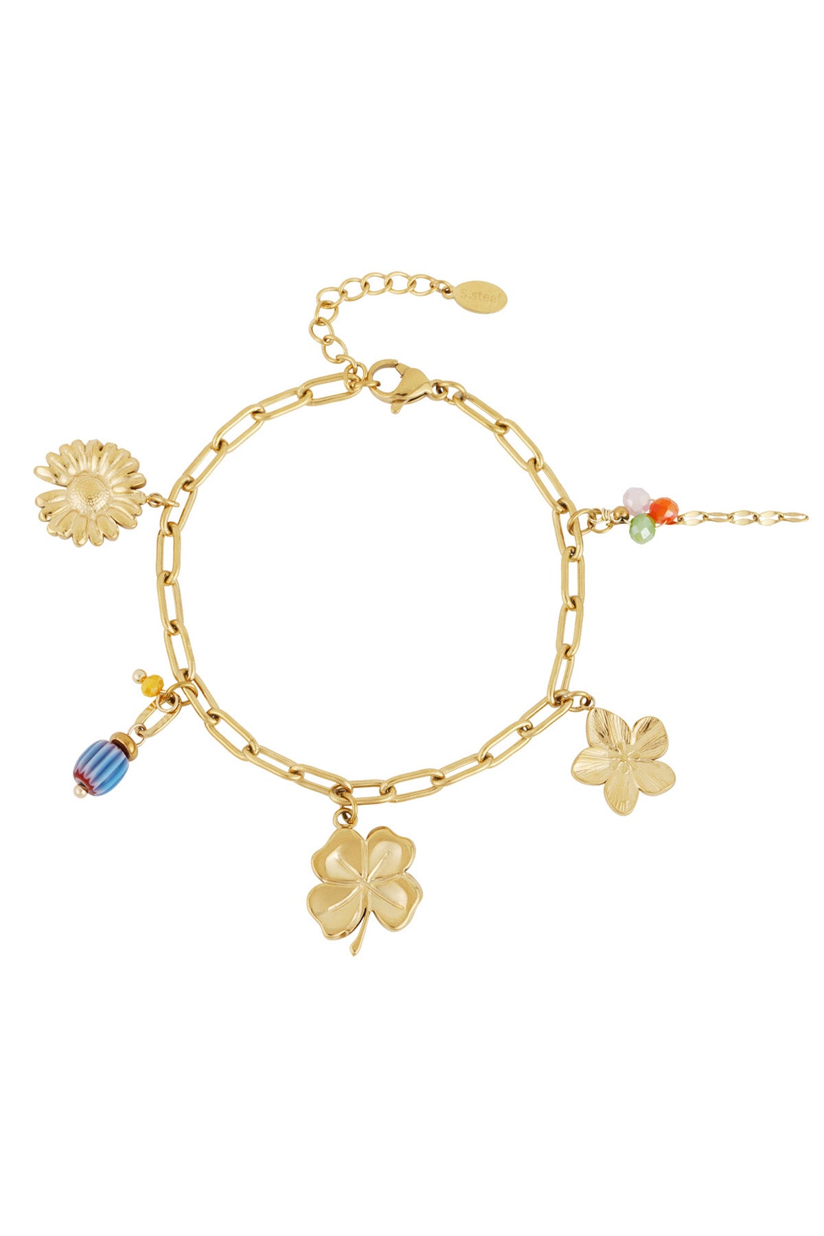 pulsera floral