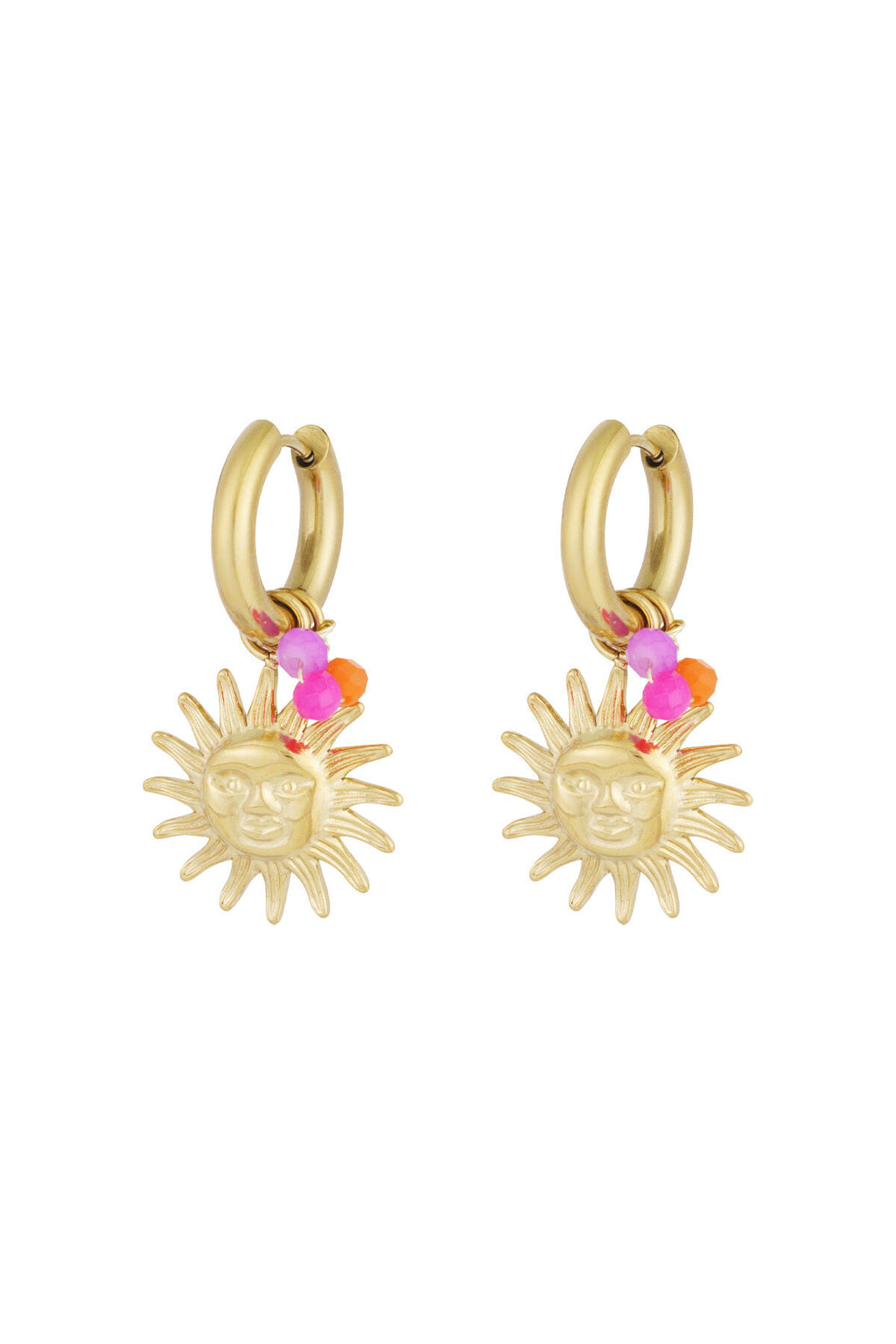Elegant Gold & Coffee Brown Drop Earrings for All Occasions