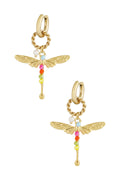 Elegant Gold-Toned Drop Earrings for a Timeless Look