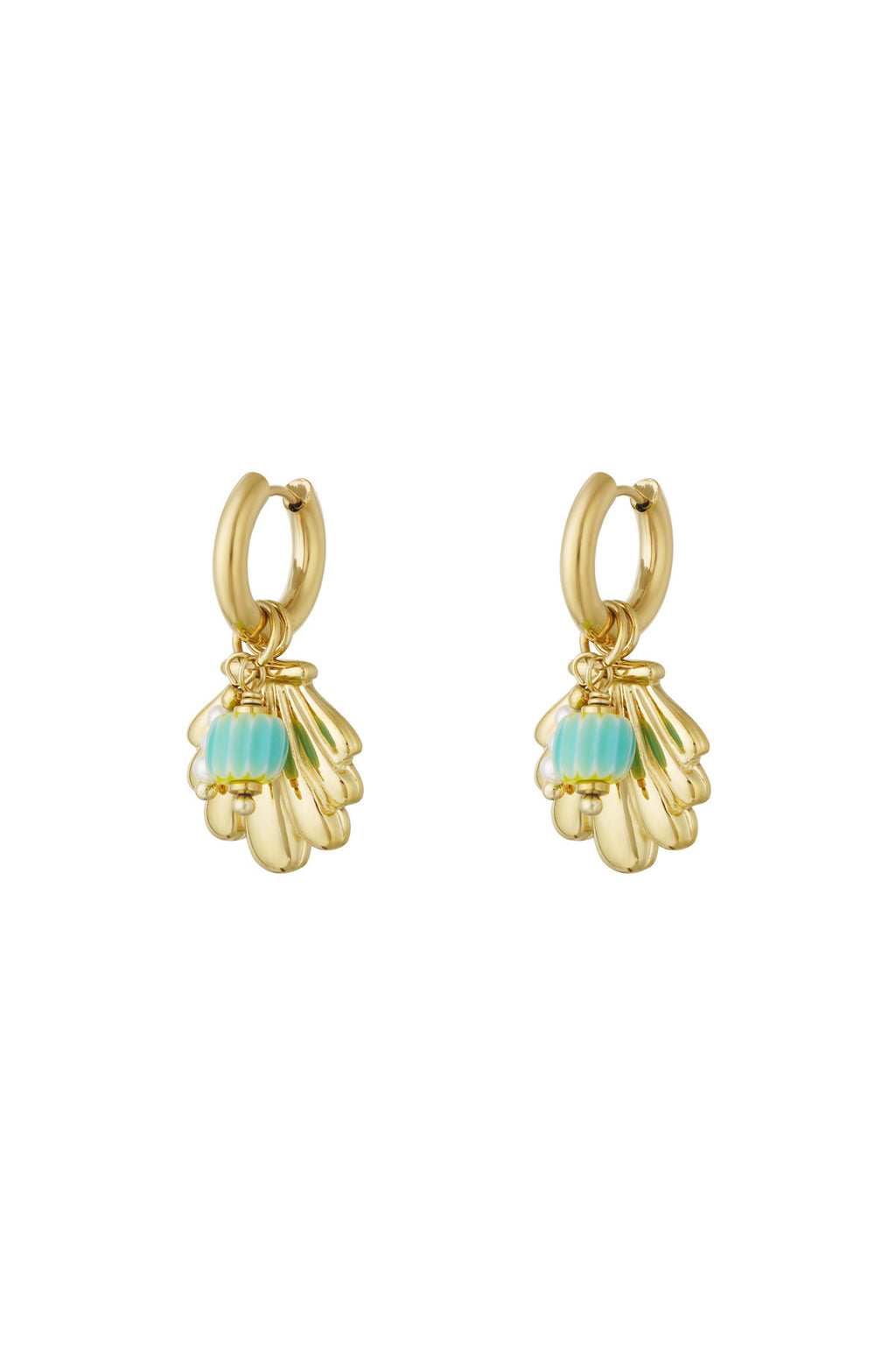 Elegant 14K Gold Plated Drop Earrings for Women