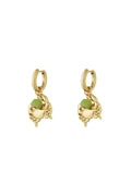 Elegant 14K Gold Plated Oceanic Drop Earrings