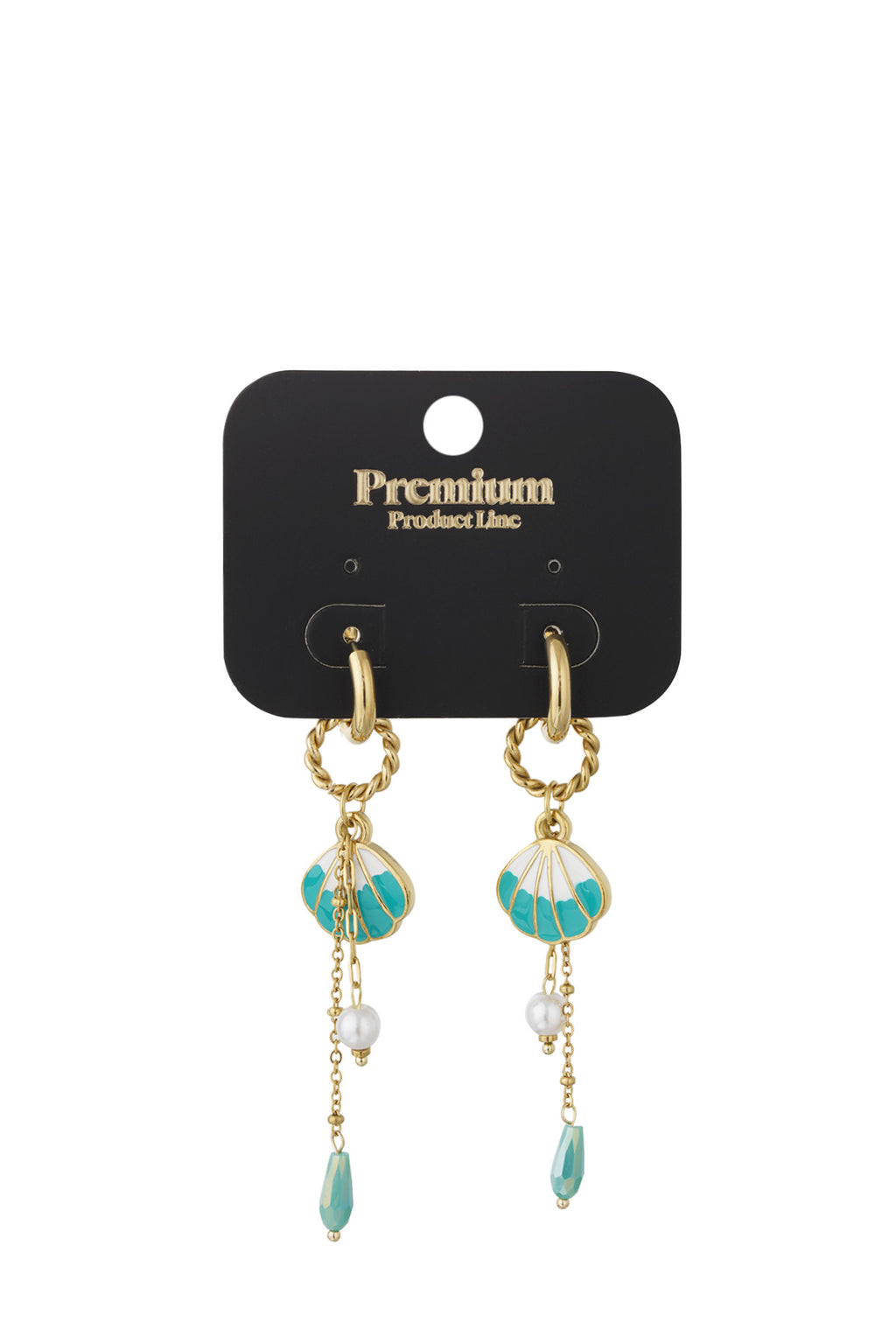Elegant Gold Color Drop Earrings for Women