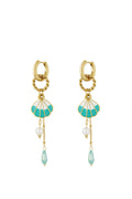 Elegant Gold Color Drop Earrings for Women