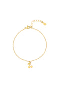 Elegant Gold Charm Bracelet for Stylish Women