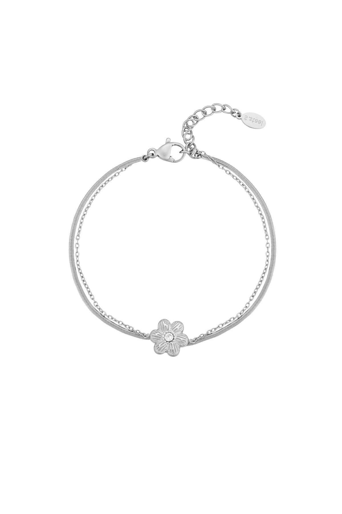 pulsera de amor con flores
