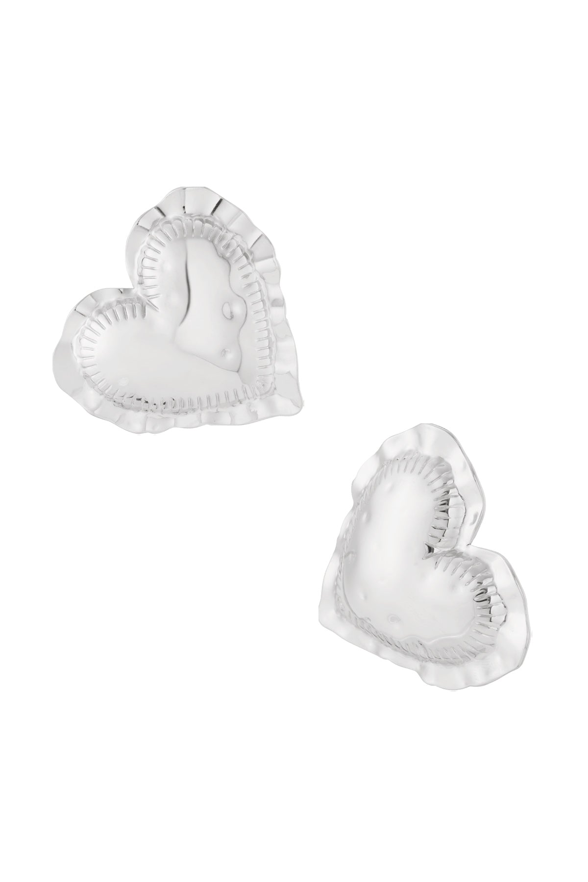 Elegant Heart Stud Earrings for Everyday Sparkle