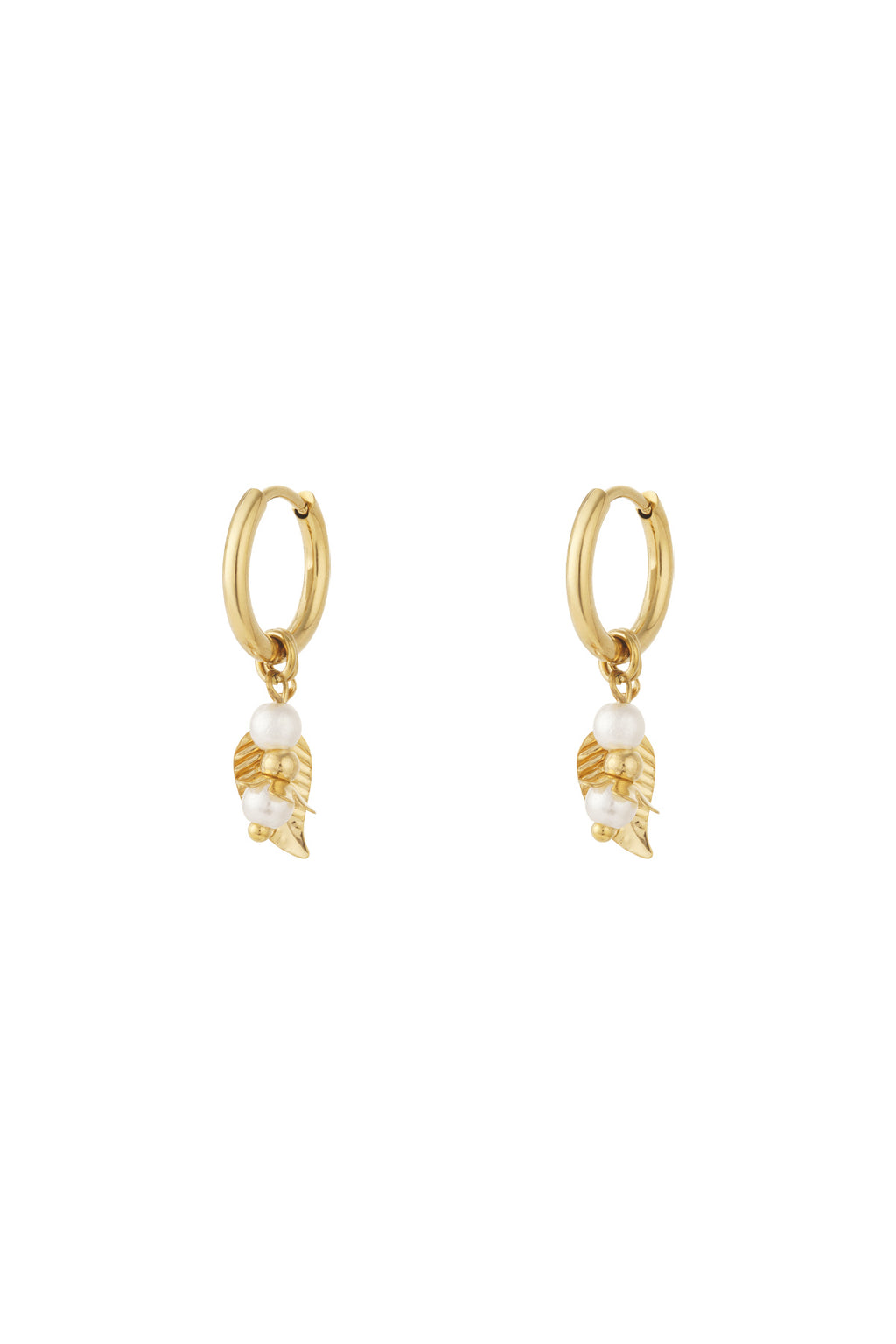 Elegant 14K Gold Plated Fruit Drop Earrings