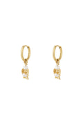 Elegant 14K Gold Plated Fruit Drop Earrings