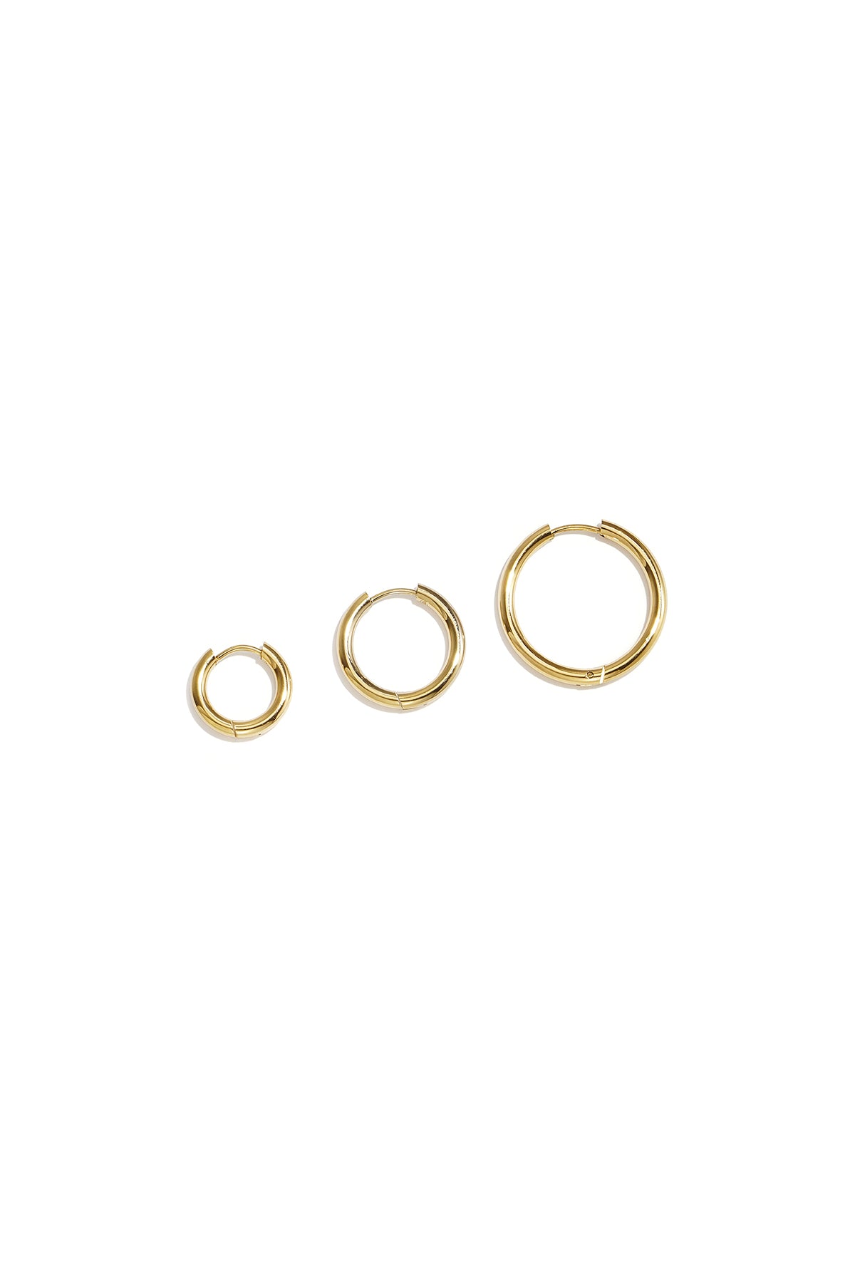 Conjunto de pendientes de acero inoxidable con forma geométrica, sencillos, de la serie Daily Simple, joyería para mujer.