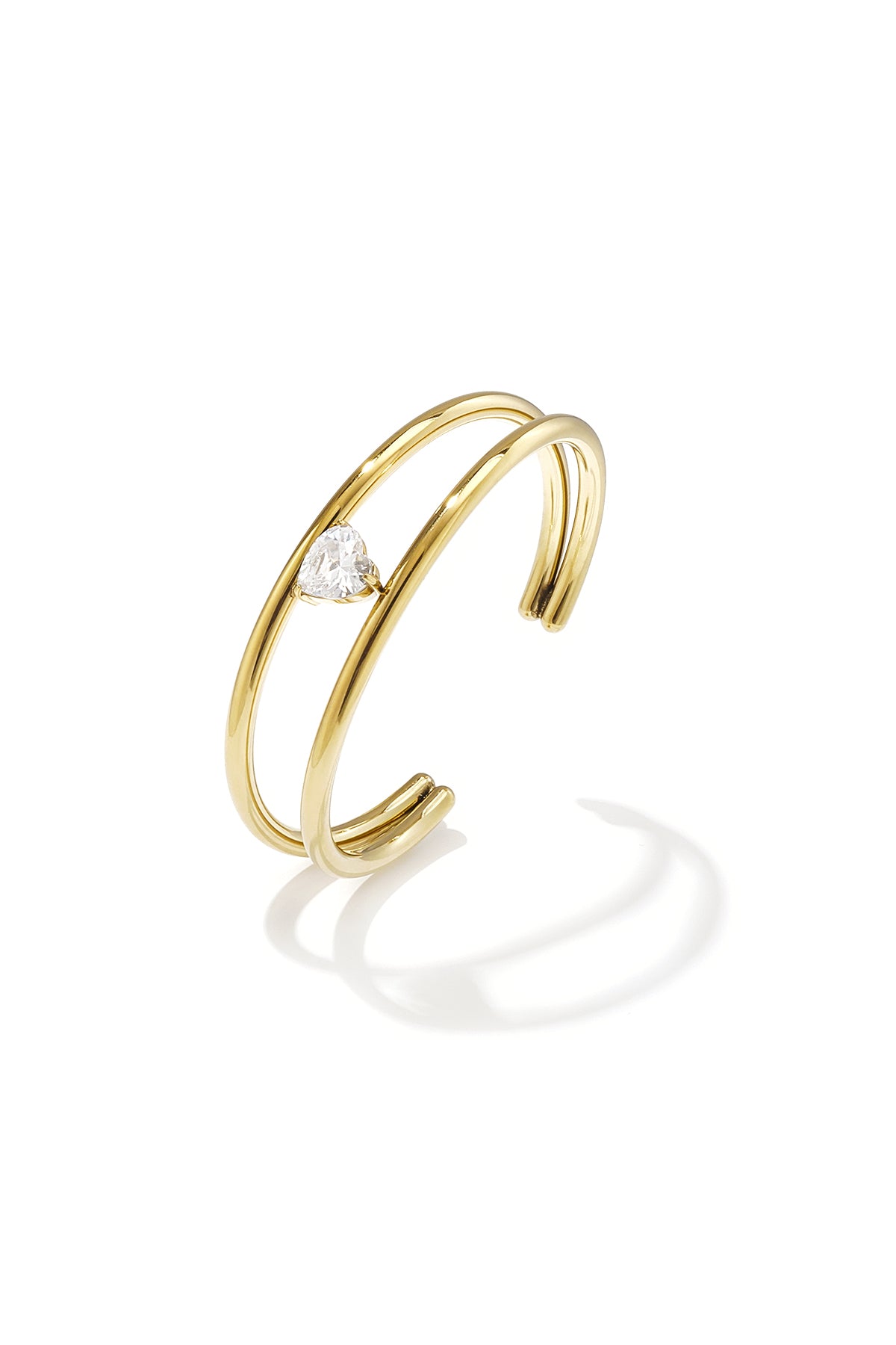 Pulseras de acero inoxidable con forma irregular, estilo sencillo para uso diario, serie Simple. Joyería para mujer.
