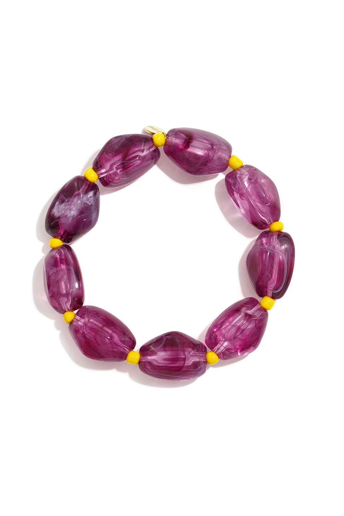 Pulseras de cuentas acrílicas, cuentas sencillas, serie sencilla diaria, joyería para mujer