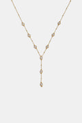 Collares con colgante de acero inoxidable con forma geométrica, estilo casual y sencillo para uso diario. Joyería para mujer.