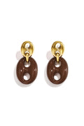 Pendientes colgantes de acrílico con forma geométrica, estilo casual y sencillo para uso diario. Joyería para mujer.