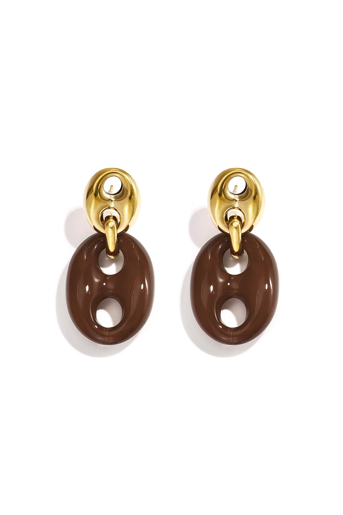 Pendientes colgantes de acrílico con forma geométrica, estilo casual y sencillo para uso diario. Joyería para mujer.