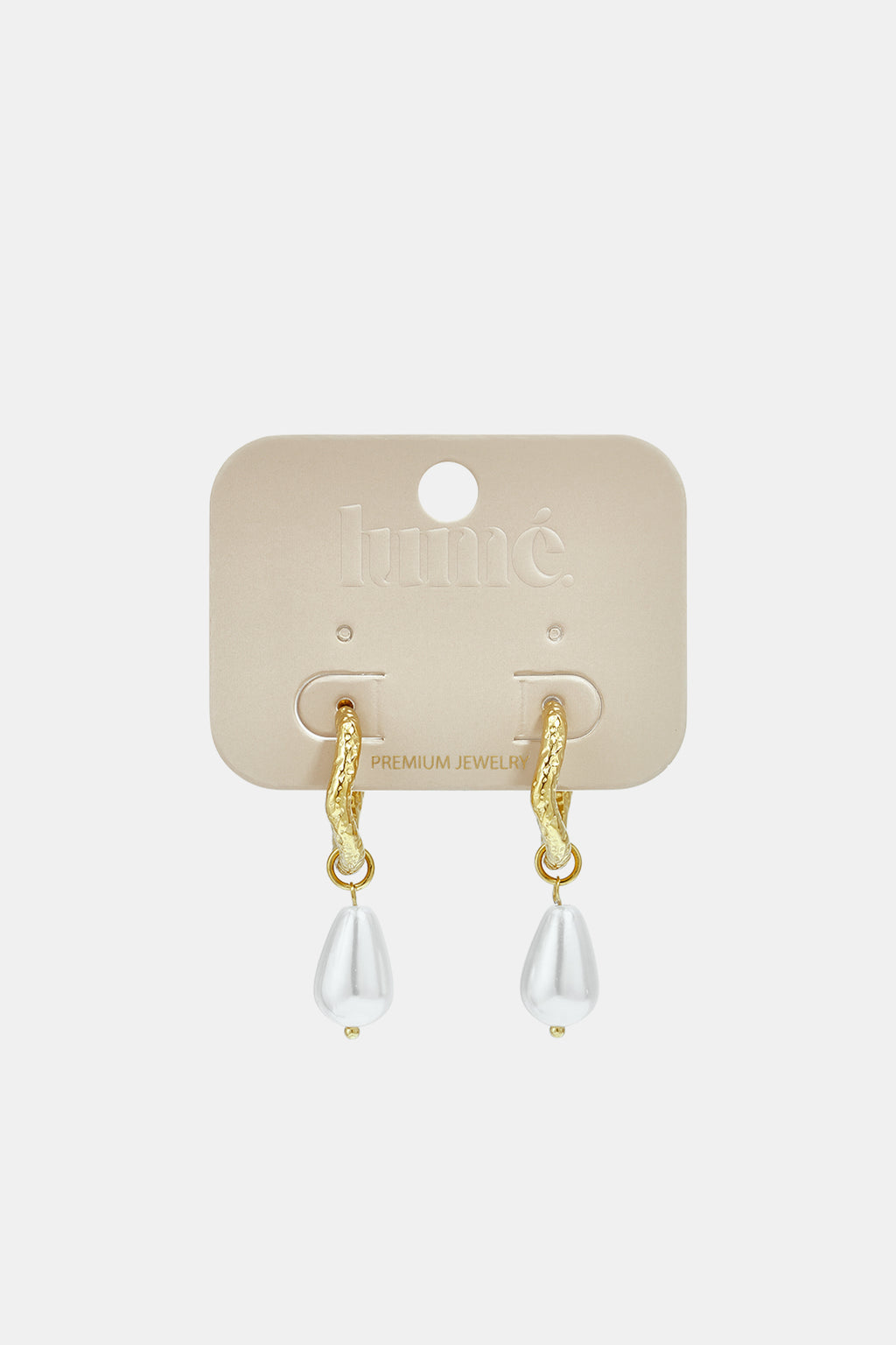 Pendientes colgantes de acero inoxidable Droplet Simple Daily Simple Series Joyería para mujer