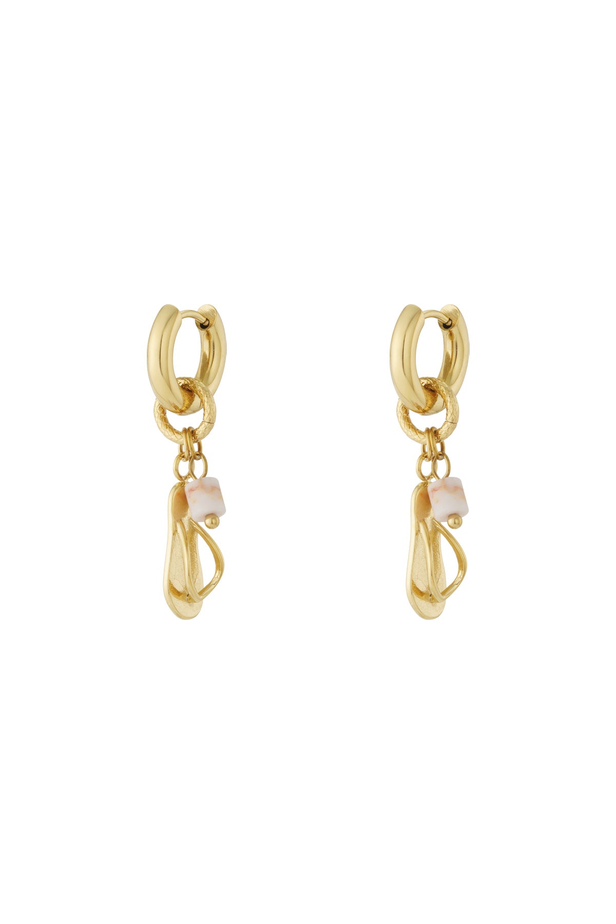Stylish Gold Color Drop Earrings for Women