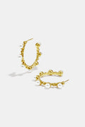 Pendientes de botón de acero inoxidable con forma geométrica, sencillos, de la serie Daily Simple, joyería para mujer.