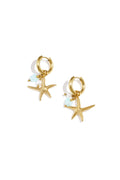Elegant Blue Starfish Drop Earrings for Spring