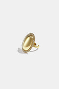 Lumé Gold-Toned Adjustable Statement Ring