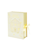Calendario de adviento navideño rectangular informal de acero inoxidable para Navidad