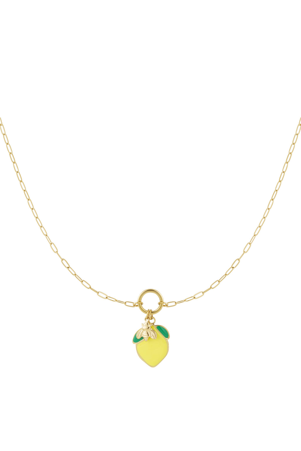 Collar de flor de limón