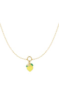 Collar de flor de limón