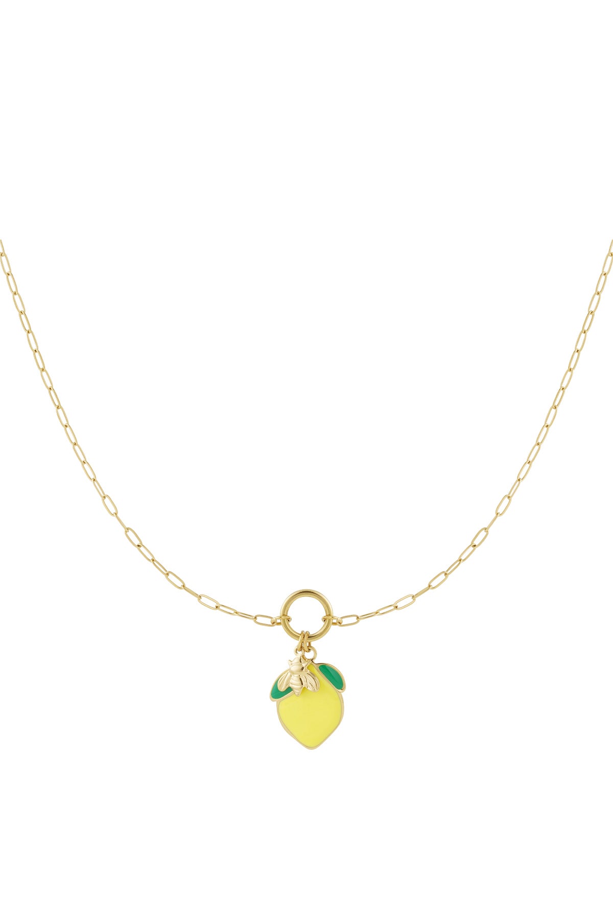 Collar de flor de limón