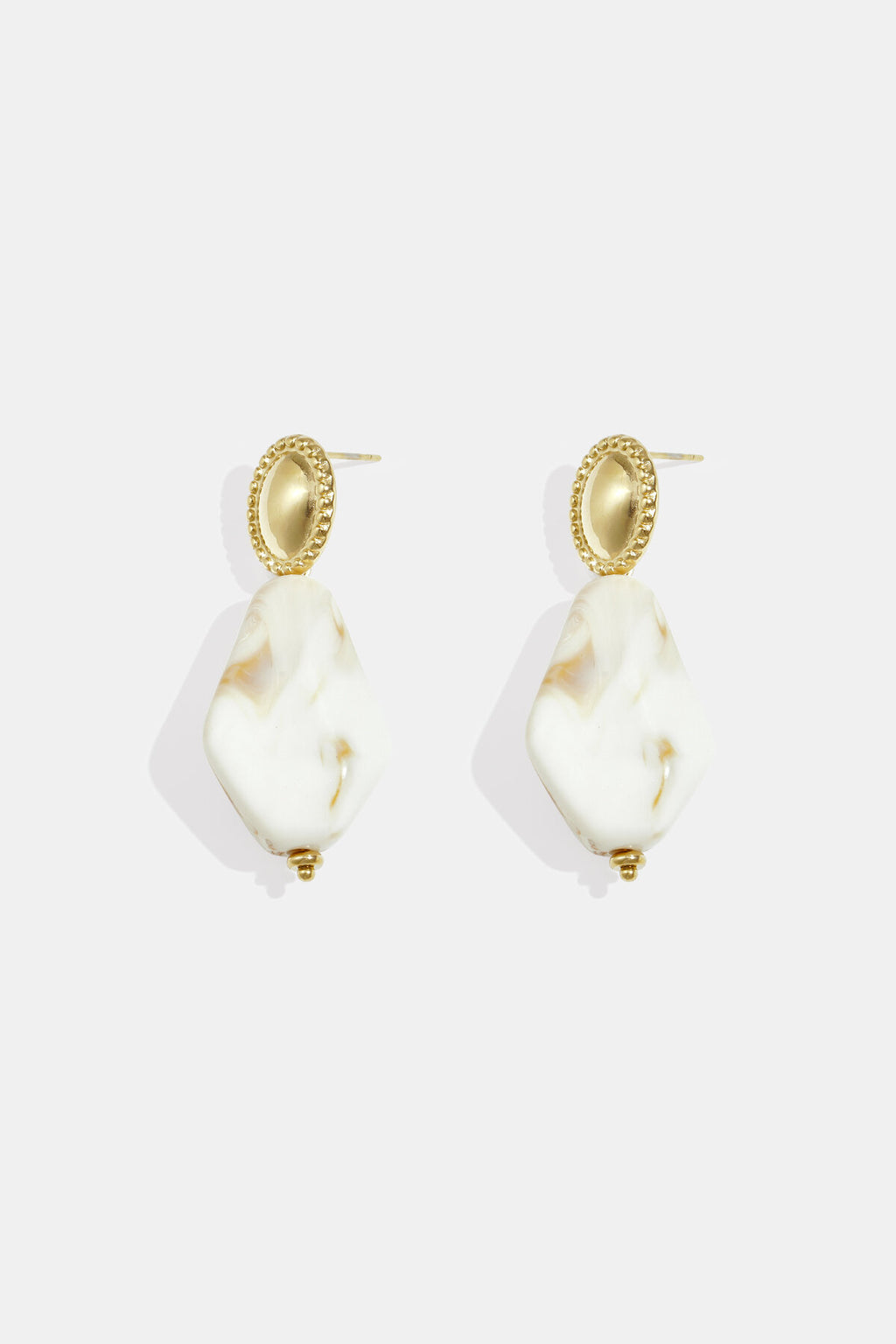 Lumé Romantic Series Acrylic Drop Earrings for Spring/Summer