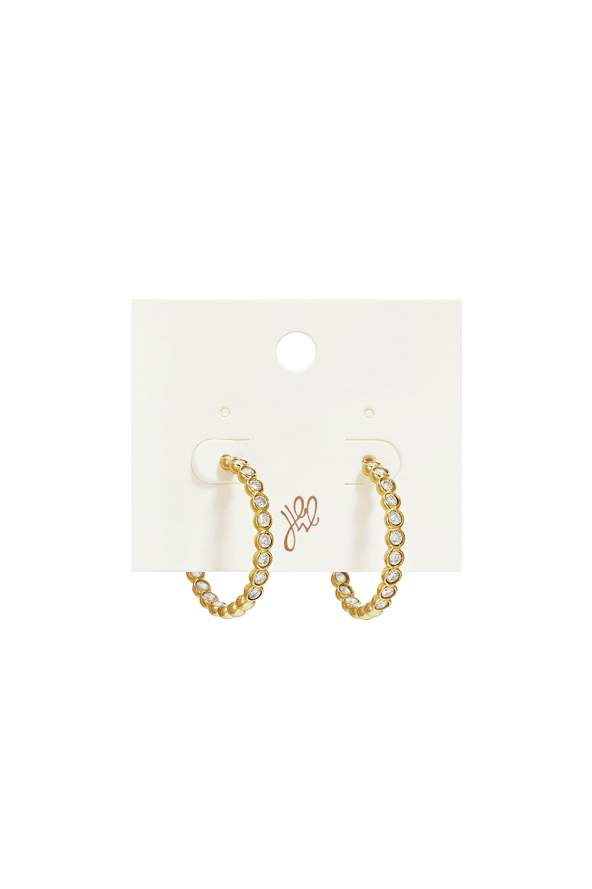 Pendientes de aro de acero inoxidable Circle Simple Daily Simple Series Joyería para mujer