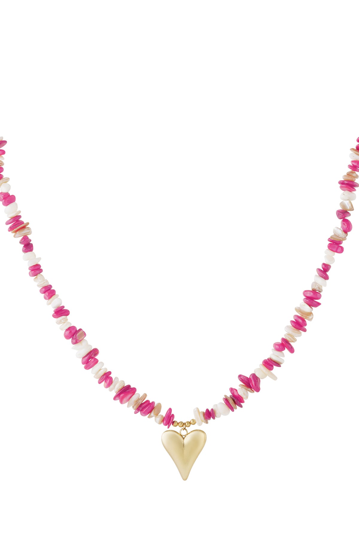 Collares colgantes de acero inoxidable Corazón Casual Diario Serie Simple Joyería de mujer